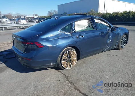 2025 Honda Accord Hybrid Touring из США, поврежденный, VIN 1HGCY2F80SA064505